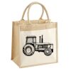 Pocket Jute Midi Tote Thumbnail
