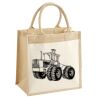 Pocket Jute Midi Tote Thumbnail