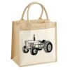 Pocket Jute Midi Tote Thumbnail