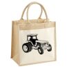 Pocket Jute Midi Tote Thumbnail