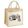 Pocket Jute Midi Tote Thumbnail