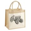 Pocket Jute Midi Tote Thumbnail