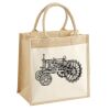 Pocket Jute Midi Tote Thumbnail