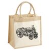 Pocket Jute Midi Tote Thumbnail