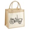 Pocket Jute Midi Tote Thumbnail