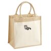 Pocket Jute Midi Tote Thumbnail