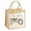 Pocket Jute Midi Tote Thumbnail