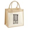 Pocket Jute Midi Tote Thumbnail