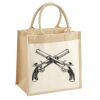 Pocket Jute Midi Tote Thumbnail