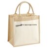Pocket Jute Midi Tote Thumbnail