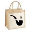 Pocket Jute Midi Tote Thumbnail
