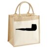 Pocket Jute Midi Tote Thumbnail
