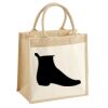 Pocket Jute Midi Tote Thumbnail