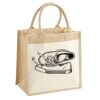 Pocket Jute Midi Tote Thumbnail