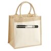 Pocket Jute Midi Tote Thumbnail