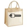 Pocket Jute Midi Tote Thumbnail