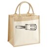 Pocket Jute Midi Tote Thumbnail