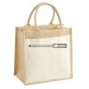 Pocket Jute Midi Tote Thumbnail