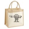 Pocket Jute Midi Tote Thumbnail