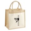 Pocket Jute Midi Tote Thumbnail