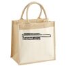 Pocket Jute Midi Tote Thumbnail