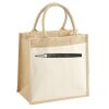 Pocket Jute Midi Tote Thumbnail