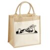 Pocket Jute Midi Tote Thumbnail