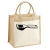 Pocket Jute Midi Tote Thumbnail