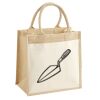 Pocket Jute Midi Tote Thumbnail
