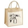 Pocket Jute Midi Tote Thumbnail