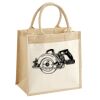 Pocket Jute Midi Tote Thumbnail