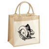 Pocket Jute Midi Tote Thumbnail