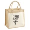 Pocket Jute Midi Tote Thumbnail