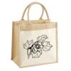 Pocket Jute Midi Tote Thumbnail