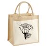 Pocket Jute Midi Tote Thumbnail