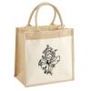 Pocket Jute Midi Tote Thumbnail