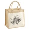 Pocket Jute Midi Tote Thumbnail