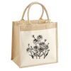 Pocket Jute Midi Tote Thumbnail
