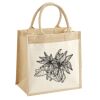Pocket Jute Midi Tote Thumbnail