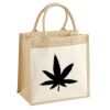 Pocket Jute Midi Tote Thumbnail
