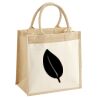Pocket Jute Midi Tote Thumbnail