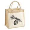 Pocket Jute Midi Tote Thumbnail