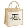 Pocket Jute Midi Tote Thumbnail