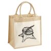 Pocket Jute Midi Tote Thumbnail