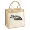 Pocket Jute Midi Tote Thumbnail