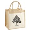 Pocket Jute Midi Tote Thumbnail
