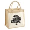 Pocket Jute Midi Tote Thumbnail