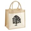 Pocket Jute Midi Tote Thumbnail