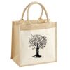 Pocket Jute Midi Tote Thumbnail