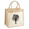 Pocket Jute Midi Tote Thumbnail